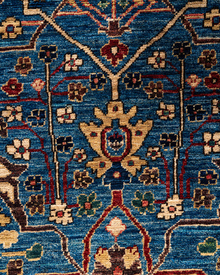 Serapi, One-of-a-Kind Hand-Knotted Area Rug  - Light Blue, 8' 1" x 10' 0"