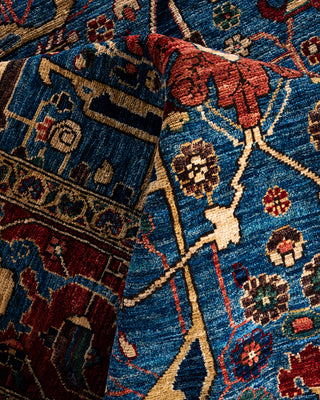 Serapi, One-of-a-Kind Hand-Knotted Area Rug  - Light Blue, 8' 1" x 10' 0"