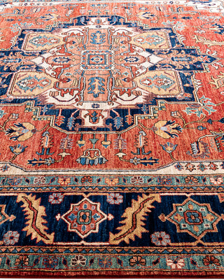 Serapi, One-of-a-Kind Hand-Knotted Area Rug  - Red, 8' 2" x 10' 4"