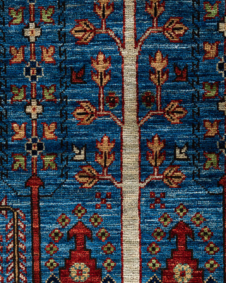 Serapi, One-of-a-Kind Hand-Knotted Area Rug  - Light Blue, 7' 10" x 10' 2"