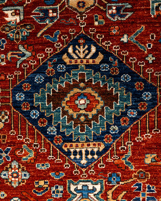 Serapi, One-of-a-Kind Hand-Knotted Area Rug  - Red, 8' 0" x 9' 9"