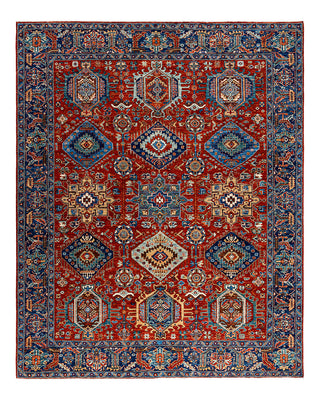 Serapi, One-of-a-Kind Hand-Knotted Area Rug  - Red, 8' 0" x 9' 9"