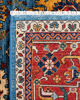 Serapi, One-of-a-Kind Hand-Knotted Area Rug  - Light Blue, 8' 1" x 9' 8"