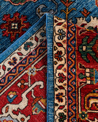 Serapi, One-of-a-Kind Hand-Knotted Area Rug  - Light Blue, 8' 1" x 9' 8"