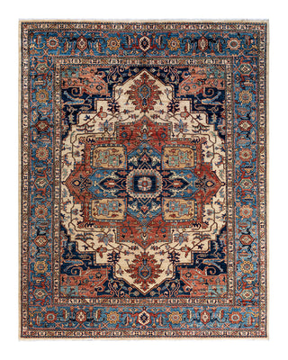 Serapi, One-of-a-Kind Hand-Knotted Area Rug  - Ivory, 8' 0" x 10' 2"
