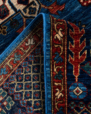 Serapi, One-of-a-Kind Hand-Knotted Area Rug  - Light Blue, 7' 11" x 9' 10"