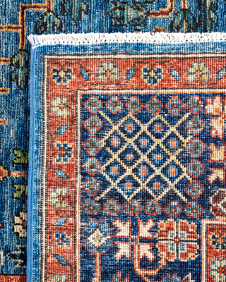 Serapi, One-of-a-Kind Hand-Knotted Area Rug  - Light Blue, 7' 10" x 10' 0"