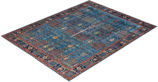 Serapi, One-of-a-Kind Hand-Knotted Area Rug  - Light Blue, 7' 10" x 10' 0"