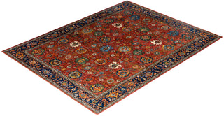 Serapi, One-of-a-Kind Hand-Knotted Area Rug  - Red, 8' 0" x 10' 4"