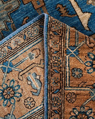 Serapi, One-of-a-Kind Hand-Knotted Area Rug  - Light Blue, 8' 0" x 10' 0"