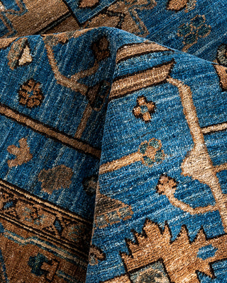 Serapi, One-of-a-Kind Hand-Knotted Area Rug  - Light Blue, 8' 0" x 10' 0"