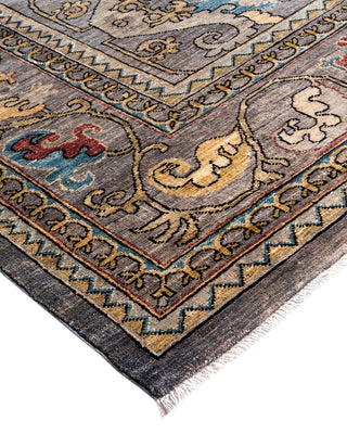 Serapi, One-of-a-Kind Hand-Knotted Area Rug  - Gray, 8' 0" x 9' 11"