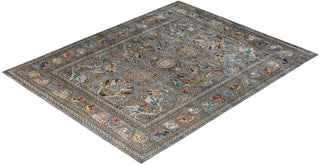 Serapi, One-of-a-Kind Hand-Knotted Area Rug  - Gray, 8' 0" x 9' 11"