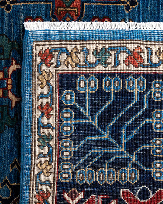 Serapi, One-of-a-Kind Hand-Knotted Area Rug  - Light Blue, 8' 0" x 9' 9"