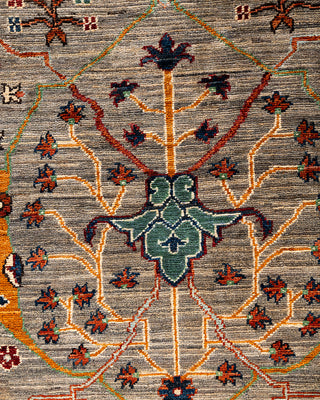 Serapi, One-of-a-Kind Hand-Knotted Area Rug  - Brown, 8' 2" x 9' 8"