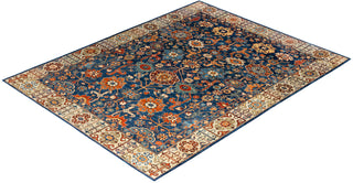 Serapi, One-of-a-Kind Hand-Knotted Area Rug  - Blue, 8' 3" x 10' 6"