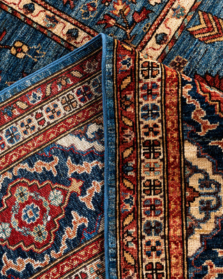 Serapi, One-of-a-Kind Hand-Knotted Area Rug  - Light Blue, 8' 3" x 9' 11"