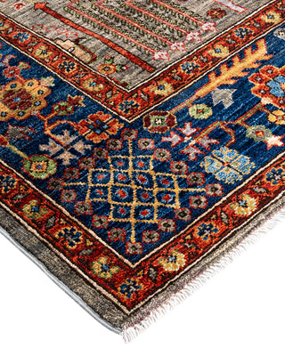 Serapi, One-of-a-Kind Hand-Knotted Area Rug  - Brown, 8' 0" x 9' 9"