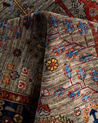 Serapi, One-of-a-Kind Hand-Knotted Area Rug  - Brown, 8' 0" x 9' 9"