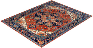 Serapi, One-of-a-Kind Hand-Knotted Area Rug  - Red, 8' 2" x 10' 3"