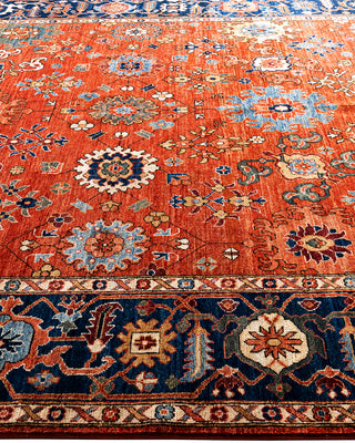 Serapi, One-of-a-Kind Hand-Knotted Area Rug  - Red, 8' 1" x 9' 11"