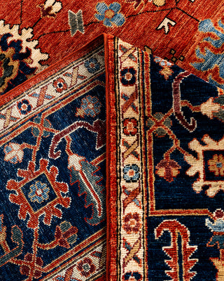 Serapi, One-of-a-Kind Hand-Knotted Area Rug  - Red, 8' 1" x 9' 11"