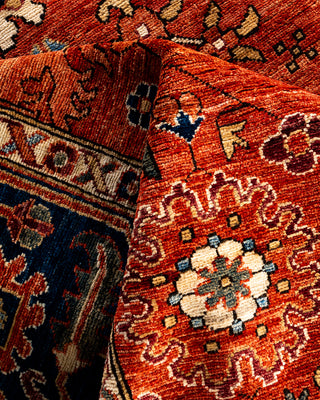 Serapi, One-of-a-Kind Hand-Knotted Area Rug  - Red, 8' 1" x 9' 11"
