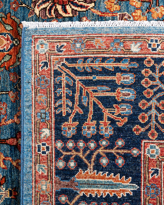Serapi, One-of-a-Kind Hand-Knotted Area Rug  - Light Blue, 8' 1" x 9' 10"