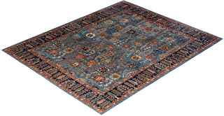Serapi, One-of-a-Kind Hand-Knotted Area Rug  - Light Blue, 8' 1" x 9' 10"