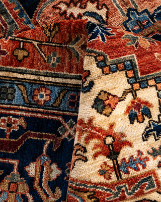 Serapi, One-of-a-Kind Hand-Knotted Area Rug  - Red, 8' 0" x 10' 0"