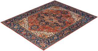 Serapi, One-of-a-Kind Hand-Knotted Area Rug  - Red, 8' 0" x 10' 0"