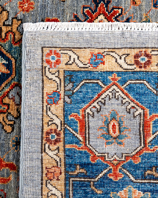 Serapi, One-of-a-Kind Hand-Knotted Area Rug  - Gray, 7' 11" x 9' 10"