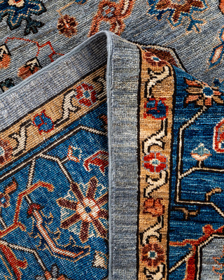 Serapi, One-of-a-Kind Hand-Knotted Area Rug  - Gray, 7' 11" x 9' 10"