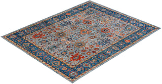 Serapi, One-of-a-Kind Hand-Knotted Area Rug  - Gray, 7' 11" x 9' 10"