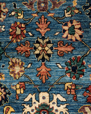 Serapi, One-of-a-Kind Hand-Knotted Area Rug  - Light Blue, 8' 2" x 9' 7"