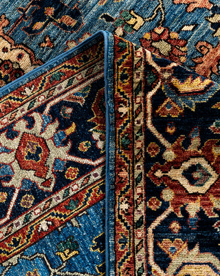 Serapi, One-of-a-Kind Hand-Knotted Area Rug  - Light Blue, 8' 2" x 9' 7"
