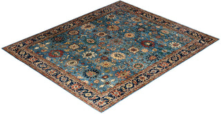 Serapi, One-of-a-Kind Hand-Knotted Area Rug  - Light Blue, 8' 2" x 9' 7"