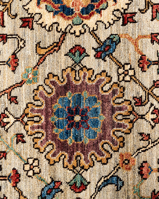 Serapi, One-of-a-Kind Hand-Knotted Area Rug  - Light Gray, 8' 3" x 9' 10"