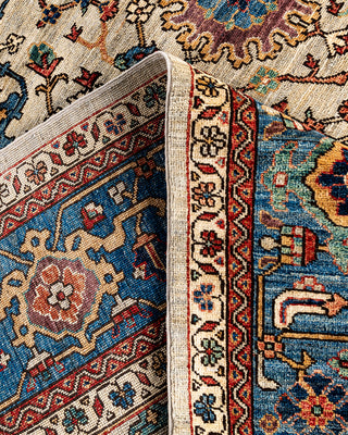 Serapi, One-of-a-Kind Hand-Knotted Area Rug  - Light Gray, 8' 3" x 9' 10"