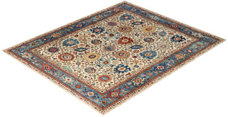 Serapi, One-of-a-Kind Hand-Knotted Area Rug  - Light Gray, 8' 3" x 9' 10"