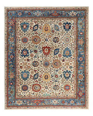 Serapi, One-of-a-Kind Hand-Knotted Area Rug  - Light Gray, 8' 3" x 9' 10"