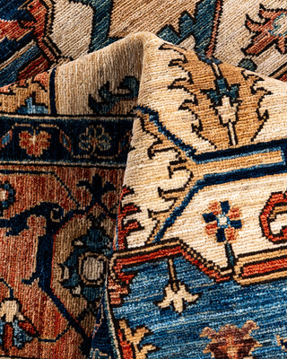 Serapi, One-of-a-Kind Hand-Knotted Area Rug  - Red, 8' 2" x 9' 11"