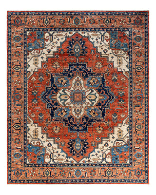 Serapi, One-of-a-Kind Hand-Knotted Area Rug  - Red, 8' 2" x 9' 11"