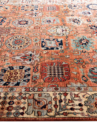 Serapi, One-of-a-Kind Hand-Knotted Area Rug  - Orange, 8' 2" x 9' 9"