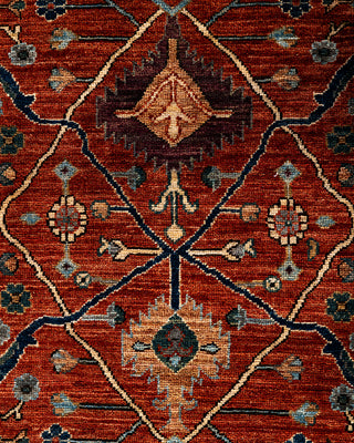 Serapi, One-of-a-Kind Hand-Knotted Area Rug  - Red, 7' 11" x 9' 11"