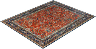 Serapi, One-of-a-Kind Hand-Knotted Area Rug  - Red, 7' 11" x 9' 11"