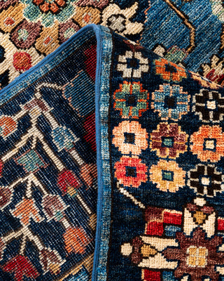 Serapi, One-of-a-Kind Hand-Knotted Area Rug  - Light Blue, 8' 0" x 9' 8"