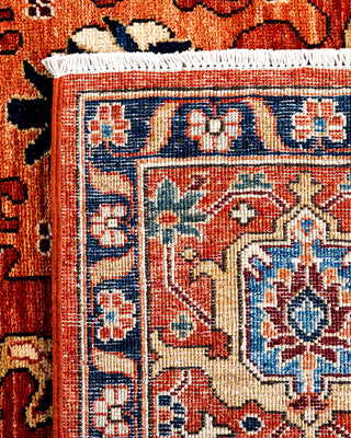 Serapi, One-of-a-Kind Hand-Knotted Area Rug  - Red, 7' 11" x 9' 10"