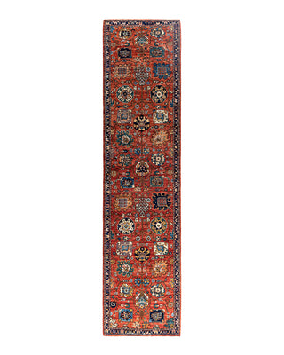 Serapi, One-of-a-Kind Hand-Knotted Runner Rug  - Red, 2' 9" x 11' 8"