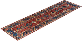 Serapi, One-of-a-Kind Hand-Knotted Runner Rug  - Red, 2' 9" x 9' 10"